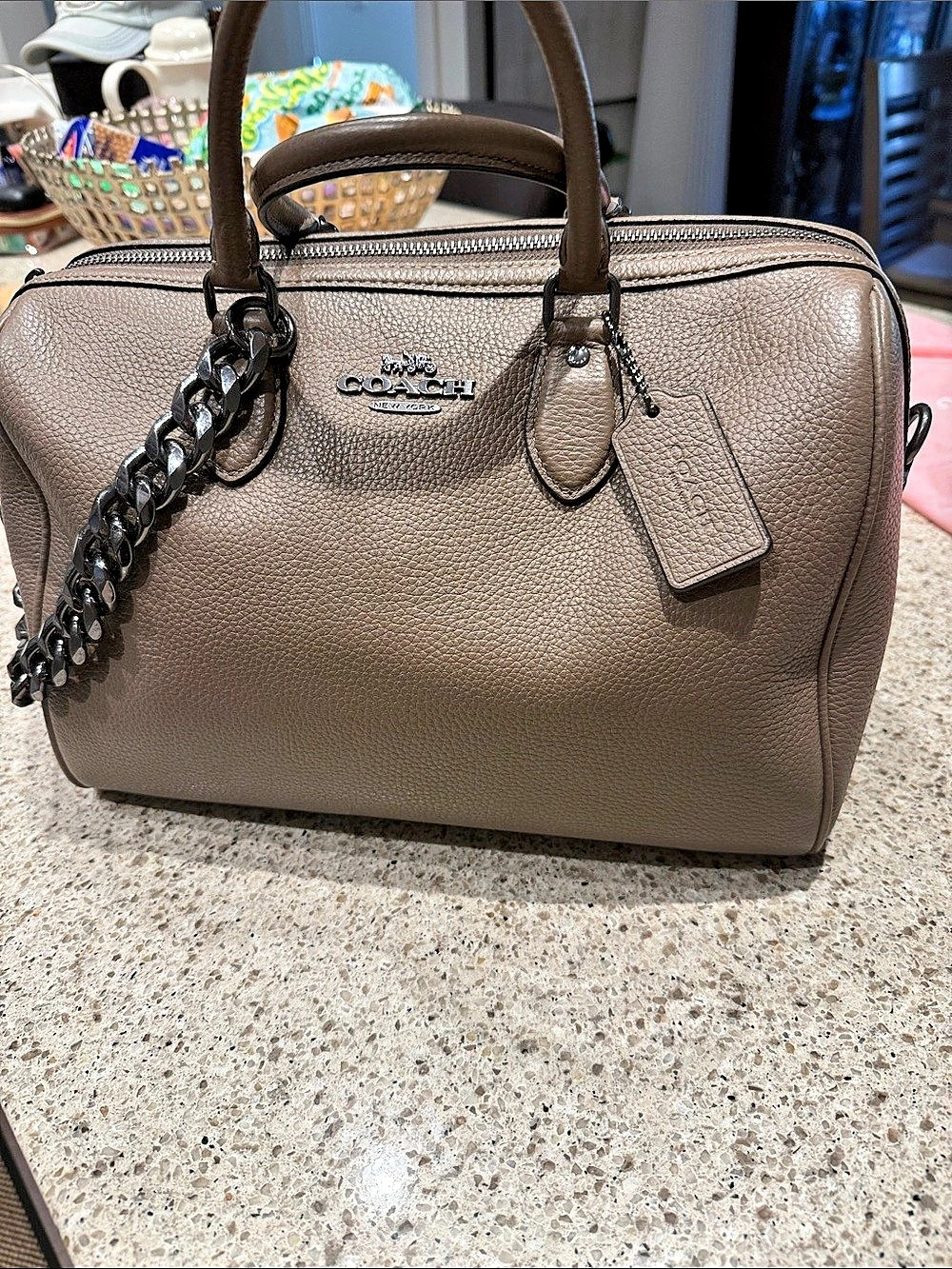 COACH M5 2020-CV980 Brown Satchel